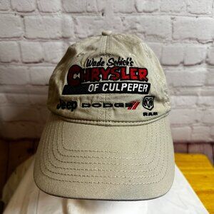 Wade Schicks Chrysler Of Culpeper VA Adjustable Hat Cap